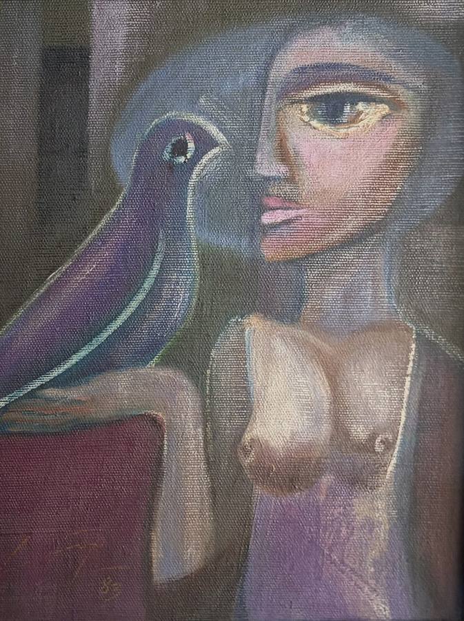 Fotografia: O Pássaro da Mulher, pintura